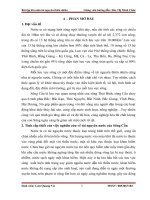 Hiện trạng khai thác và sử dụng tài nguyên nước Sông Cầu