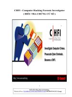 Điều tra chứng cứ số an toàn thông tin