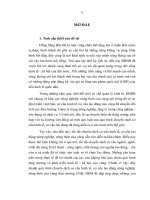LUẬN án TIẾN sĩ   QUÁ TRÌNH CHUYỂN DỊCH cơ cấu LAO ĐỘNG THEO HƯỚNG CÔNG NGHIỆP hóa HIỆN đại hóa ở VÙNG ĐỒNG BẰNG bắc bộ nước TA