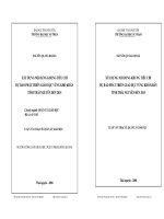 XÂY DỰNG NỘI DUNG KHUNG TIÊU CHÍ DỰ BÁO PHÁT TRIỂN GIÁO DỤC VÙNG KHÓ KHĂN TỈNH THÁI NGUYÊN ĐẾN 2015