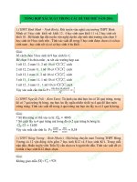 Các dạng toán về Xác suất 2016