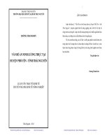 Vấn đề ANLT tại huyện Phổ Yên tỉnh Thái Nguyên