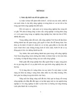 LUẬN án TIẾN sĩ   vận DỤNG TIẾN bộ KHOA học   CÔNG NGHỆ TRONG sự PHÁT TRIỂN NÔNG NGHIỆP ở nước TA