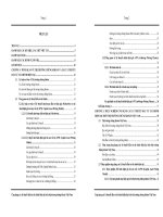 Ứng dụng các lý thuyết đầu tư tài chính hiện đại trên thị trường chứng khoán Việt Nam