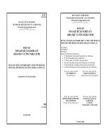 XÂY DỰNG CƠ SỞ KHOA HỌC VÀ THỰC TIỄN ĐÁNH GIÁ DÒNG CHẢY MÔI TRƯỜNG, ỨNG DỤNG CHO HẠ LƯU SÔNG CẦU