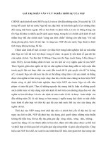 TIỂU LUẬN KINH tế CHÍNH TRỊ   GIÁ TRỊ NHÂN văn và ý NGHĨA THỜI sự TRONG CHÍNH SÁCH KINH tế mới   NEP của lê NIN