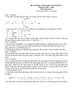 de hoc sinh gioi hoa 9 cap truong 