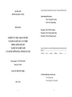 NGHIÊN CỨU THỰC TRẠNG SỐT RÉT VÀ ĐÁNH GIÁ KẾT QUẢ CAN THIỆP PHÒNG CHỐNG SỐT RÉT TẠI MỘT SỐ XÃ BIÊN GIỚI CỦA HUYỆN HƯỚNG HÓA, TỈNH QUẢNG TRỊ