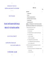 Ứng dụng lý thuyết Logistics nhằm tối ưu hóa quá trình sản xuất và tiêu thụ bưởi da xanh tỉnh Bến Tre