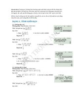 giai toan nhanh bang may tinh