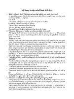 Nội dung ôn tập môn Hành vi tổ chức