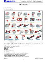 Ngữ pháp tiếng Anh - Tài liệu giới từ phần 2