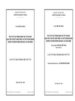 YẾU TỐ KỲ ẢO TRONG SÁNG TÁC VÕ THỊ HẢO (QUA TIỂU THUYẾT GIÀN THIÊU VÀ TẬP TRUYỆN NGẮN NHỮNG TRUYỆN KHÔNG NÊN ĐỌC LÚC NỬA ĐÊM)