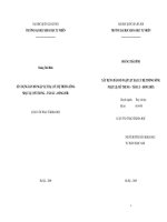 Xây dựng bản đồ ngập lụt hạ lưu hệ thống sông Nhật lệ ( Mỹ Trung  Tám Lưu  Đồng Hới )