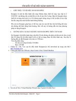 GIỚI THIỆU VỀ HỆ ĐIỀU HÀNH KNOPPIX