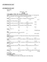 đề kiểm tra 1 tiết có đáp án