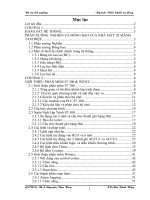 Nghiên cứu hệ thống điều khiển giám sát phân xưởng nghiền và đóng bao xi măng (thuyết minh)