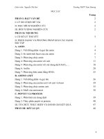 Xemtailieu phan dang va phuong phap giai bai tap chuyen de amin amino axit protein