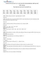 ĐÁP án đề THI MINH họa môn SINH học năm 2017 pdf 