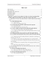 Một số giải pháp đào tạo và phát triển nguồn nhân lực tại trung tâm quan trắc và phân tích tài nguyên môi trường tỉnh nam định 