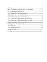 Chuyên đề tổng quan đề tài: Đặc điểm ngôn ngữ của diễn ngôn chính luận tiếng Việt(So sánh với diễn ngôn chính luận tiếng Anh)