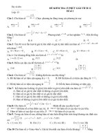 4 de trac nghiem kiem tra chuong i 