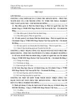 Hoàn thiện công tác hạch toán kế toán Phải thu khách hàng và phải trả người bán tại Chi nhánh Công ty TNHH MM Mega Market Việt Nam tại Hà Nội – Chi nhánh Hà Đông