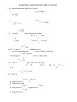 trac nghiem tinh don dieu 