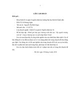 Đánh giá hiệu quả chương trình đào tạo “lớp nguồn trưởng siêu thị” công ty Thương mại và Xuất nhập khẩu Viettel