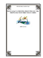 skkn PHÂN LOẠI VÀ PHƯƠNG PHÁP TÌM CỰC TRỊ BÀI TOÁN ĐIỆN XOAY CHIỀU