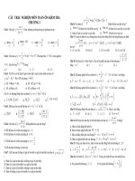 Cau hoi trac nghiem chuong i lop 12 