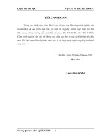 Phân tích và đề xuất biện pháp cải thiện tình hình tài chính của công ty vận tải hà nội 