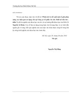 Phân tích và đề xuất một số giải pháp nâng cao hiệu quả sử dụng vốn tại công ty cổ phần tư vấn thiết kế cầu lớn   hầm 