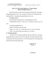 BC HĐNGLL và HƯỚNG NGHIỆP THANG12 KH t1 