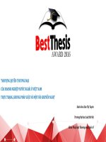 SLIDE: NHƯỢNG QUYỀN THƯƠNG MẠI CỦA DOANH NGHIỆP NƯỚC NGOÀI Ở VIỆT NAMTHỰC TRẠNG, KHUNG PHÁP LUẬT VÀ MỘT VÀI KHUYẾN NGHỊ