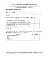 PHỤ LỤC 1: PHIẾU ĐIỀU TRA NHU CẦU CỦA HỌC SINH