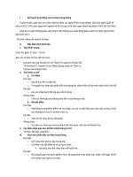 Kế hoạch hoạt động của trường trong tháng