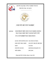 Chuyên đề tốt nghiệp ĐH CÔNG NGHIỆP TP.HCM IUH Phương hướng và một số giải pháp thúc đẩy xuất khẩu hàng may mặc của Xí nghiệp May Khatoco Khánh Hòa sau khi Việt Nam ký kết TPP