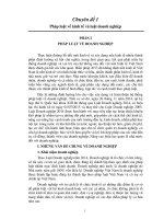 Tai lieu on thi KTV 2016 chuyen de 1   phap luat (moi)