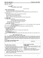 Giáo án Ngữ văn 6 chi tiết