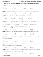 35 CAU TRAC NGHIEM ON TAP CHUONG 1  KIEN THUC VAN DUNG 