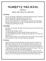 QUY TRÌNH PHỤC VỤ