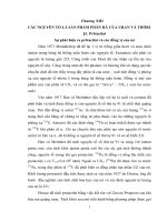 CÁC NGUYÊN TỐ LÀ SẢN PHẨM PHÂN RÃ CỦA URAN VÀ THÔRI