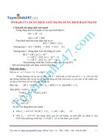 Hóa 11  - phuong phap tinh ph cua dung dich axit bazo manh