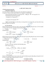 PHƯƠNG PHÁP GIẢI NHANH hữu cơ - HS MẤT GỐC MÔN HÓA