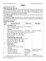 giao an chu nhiệm khối 8