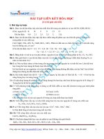 bai tap lien ket hoa hoc  