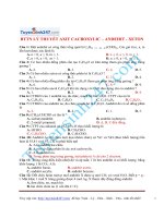 Hóa 11 - bttn ly thuyet axit cacboxylic andehit xeton