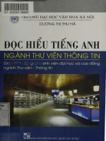 Đọc hiểu tiếng anh ngành thư viện thông tin 