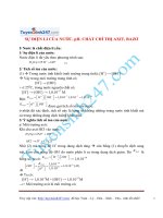 su dien li cua nuoc ph chat chi thi axit bazo 